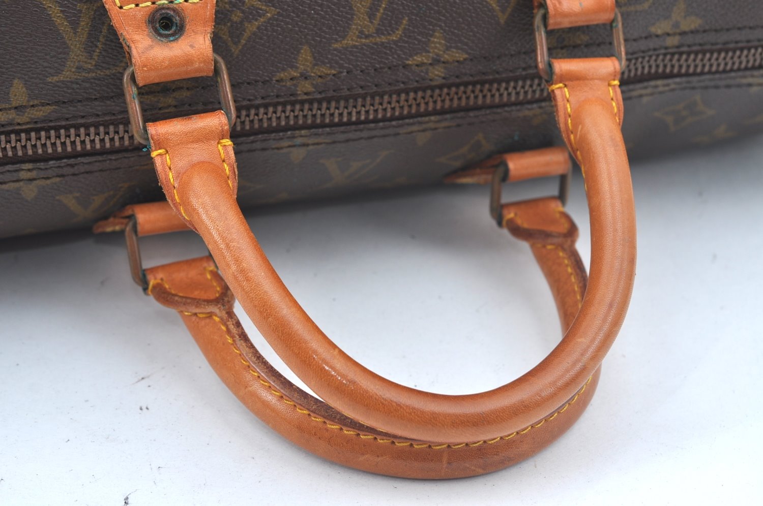 Authentic Louis Vuitton Monogram Speedy 40 Hand Boston Bag Old Model LV L0277