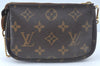 Authentic Louis Vuitton Monogram Mini Pochette Accessoires Pouch M58009 LV L0281