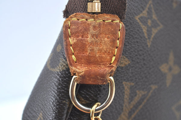 Authentic Louis Vuitton Monogram Mini Pochette Accessoires Pouch M58009 LV L0281