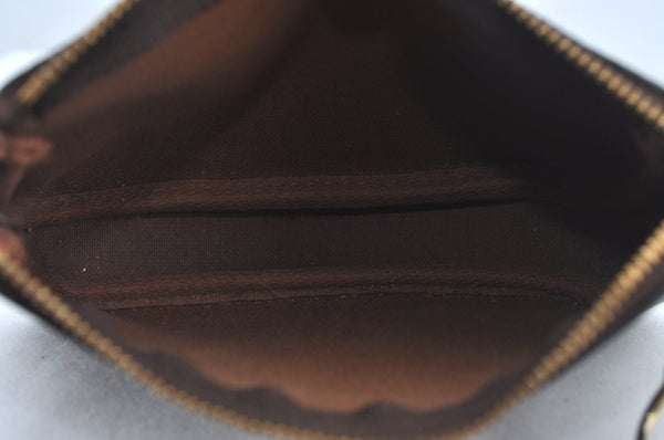 Authentic Louis Vuitton Monogram Mini Pochette Accessoires Pouch M58009 LV L0281