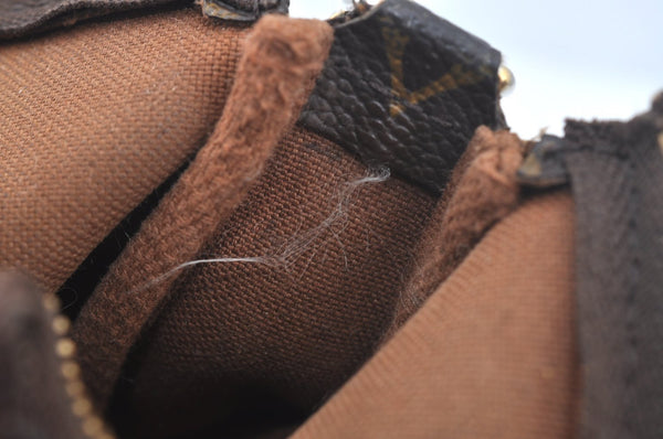 Authentic Louis Vuitton Monogram Mini Pochette Accessoires Pouch M58009 LV L0281