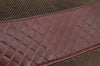 Authentic BOTTEGA VENETA Velour Leather Shoulder Cross Body Bag Brown L0285