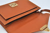 Auth Louis Vuitton Epi Pochette Sellier Dragonne Clutch Bag M52618 Brown L0286