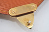Auth Louis Vuitton Epi Pochette Sellier Dragonne Clutch Bag M52618 Brown L0286