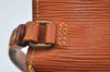 Auth Louis Vuitton Epi Pochette Sellier Dragonne Clutch Bag M52618 Brown L0286