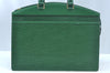 Authentic Louis Vuitton Epi Riviera Hand Bag Green M48184 LV Junk L0287