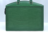Authentic Louis Vuitton Epi Riviera Hand Bag Green M48184 LV Junk L0287