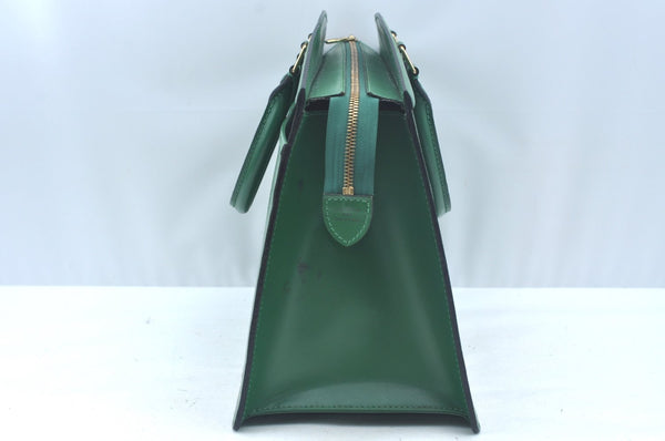 Authentic Louis Vuitton Epi Riviera Hand Bag Green M48184 LV Junk L0287