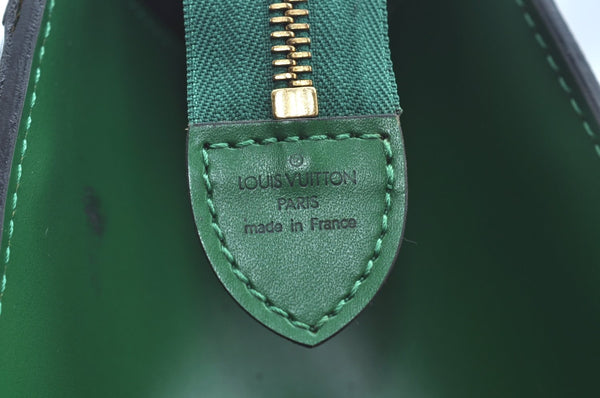 Authentic Louis Vuitton Epi Riviera Hand Bag Green M48184 LV Junk L0287
