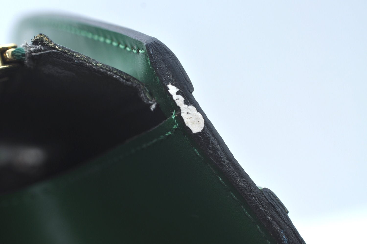 Authentic Louis Vuitton Epi Riviera Hand Bag Green M48184 LV Junk L0287