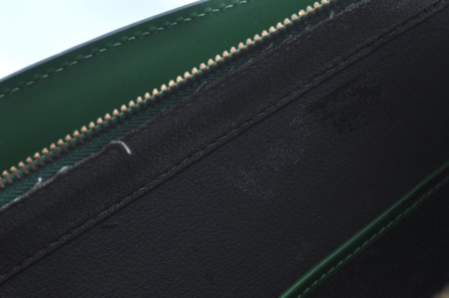 Authentic Louis Vuitton Epi Riviera Hand Bag Green M48184 LV Junk L0287