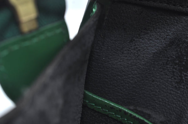 Authentic Louis Vuitton Epi Riviera Hand Bag Green M48184 LV Junk L0287