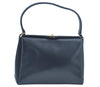 Authentic GUCCI Shoulder Hand Bag Leather Navy Blue L0290