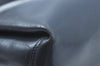 Authentic GUCCI Shoulder Hand Bag Leather Navy Blue L0290
