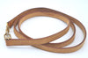 Authentic Louis Vuitton Leather Shoulder Strap 48" Beige LV L0293