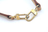 Authentic Louis Vuitton Leather Shoulder Strap 48" Beige LV L0293