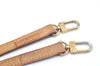 Authentic Louis Vuitton Leather Shoulder Strap 48" Beige LV L0293