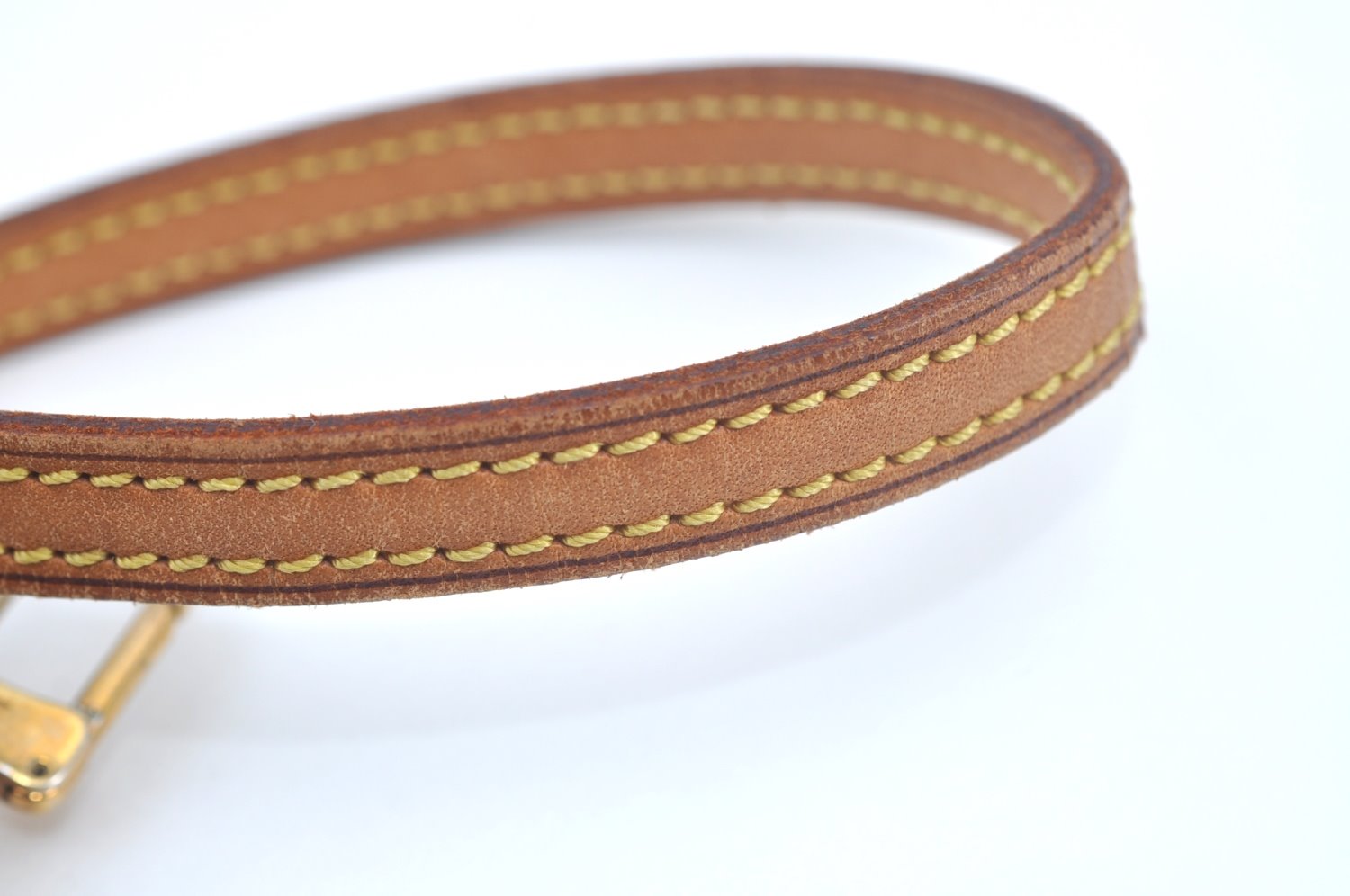 Authentic Louis Vuitton Leather Shoulder Strap 48