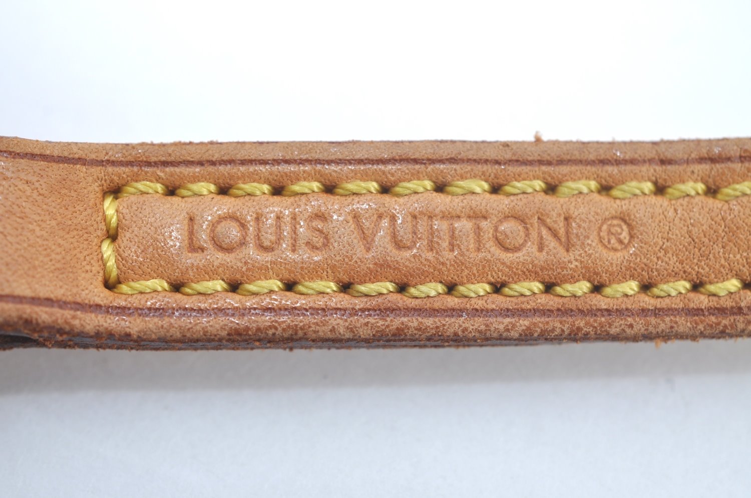 Authentic Louis Vuitton Leather Shoulder Strap 48