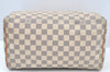 Authentic Louis Vuitton Damier Azur Speedy30 Hand Boston Bag N41533 LV L0294