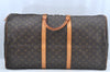 Authentic Louis Vuitton Monogram Keepall 60 Travel Boston Bag M41422 LV L0296