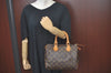 Authentic Louis Vuitton Monogram Speedy 25 Boston Hand Bag M41528 LV L0297