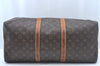 Authentic Louis Vuitton Monogram Keepall 50 Travel Boston Bag M41426 LV L0301