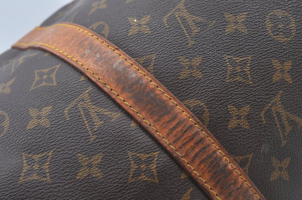 Authentic Louis Vuitton Monogram Keepall 50 Travel Boston Bag M41426 LV L0301