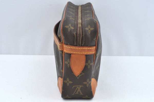 Authentic Louis Vuitton Monogram Compiegne 28 Clutch Hand Bag M51845 LV L0302