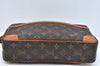 Authentic Louis Vuitton Monogram Compiegne 28 Clutch Hand Bag M51845 LV L0302