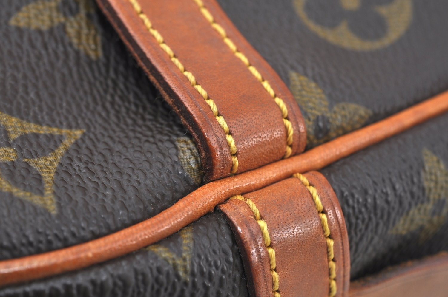 Authentic Louis Vuitton Monogram Compiegne 28 Clutch Hand Bag M51845 LV L0302