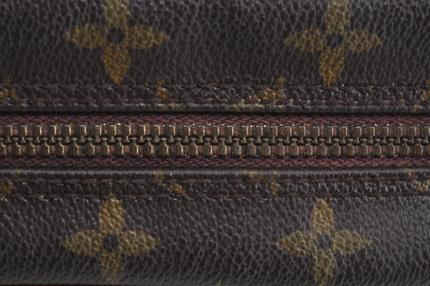 Authentic Louis Vuitton Monogram Compiegne 28 Clutch Hand Bag M51845 LV L0302