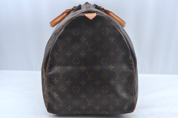 Authentic Louis Vuitton Monogram Keepall 55 Travel Boston Bag Old Model LV L0304