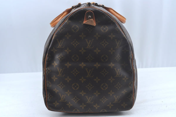 Authentic Louis Vuitton Monogram Keepall 55 Travel Boston Bag Old Model LV L0304