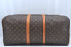 Authentic Louis Vuitton Monogram Keepall 55 Travel Boston Bag Old Model LV L0304