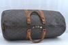 Authentic Louis Vuitton Monogram Keepall 55 Travel Boston Bag M41424 LV L0305