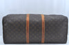 Authentic Louis Vuitton Monogram Keepall 55 Travel Boston Bag M41424 LV L0305