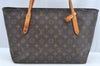 Authentic Louis Vuitton Monogram Raspail PM Shoulder Tote Bag M40608 LV L0306