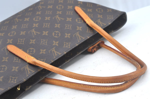 Authentic Louis Vuitton Monogram Raspail PM Shoulder Tote Bag M40608 LV L0306