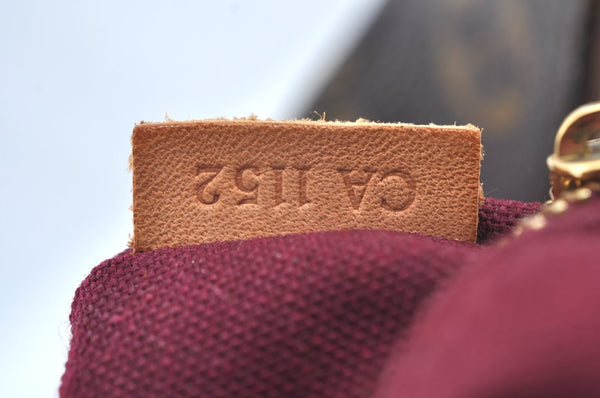 Authentic Louis Vuitton Monogram Raspail PM Shoulder Tote Bag M40608 LV L0306