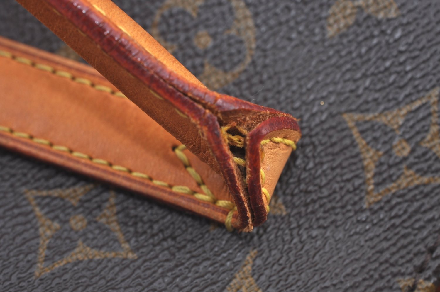 Authentic Louis Vuitton Monogram Raspail PM Shoulder Tote Bag M40608 LV L0306