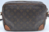 Authentic Louis Vuitton Monogram Nile Shoulder Cross Body Bag Old Model LV L0307