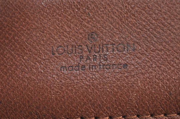 Authentic Louis Vuitton Monogram Nile Shoulder Cross Body Bag Old Model LV L0307