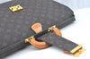 Authentic Louis Vuitton Monogram Serviette Fermoir Briefcase M53305 LV L0308