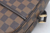 Authentic Louis Vuitton Damier Ipanema PM Shoulder Cross Bag N51294 Junk L0309