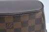 Authentic Louis Vuitton Damier Ipanema PM Shoulder Cross Bag N51294 Junk L0309