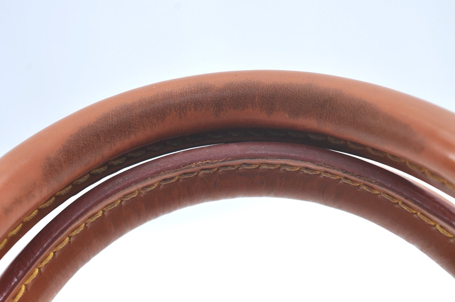 Authentic Louis Vuitton Epi Porte Documents Voyage Briefcase M54478 Brown L0312