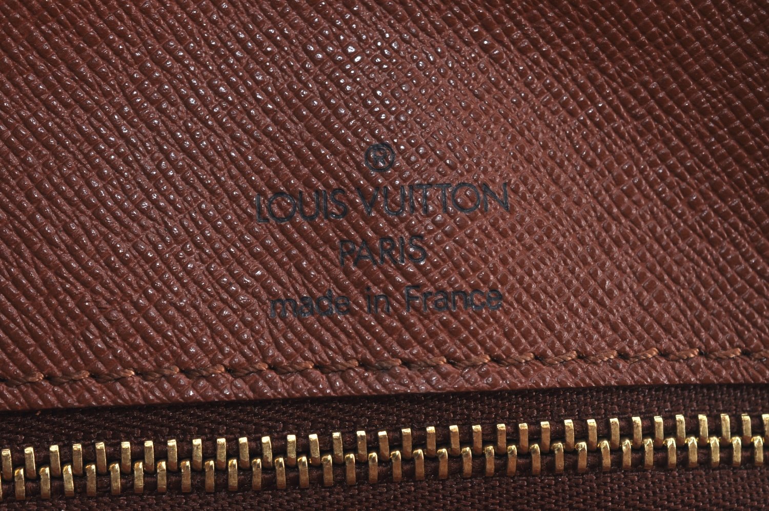 Authentic Louis Vuitton Epi Porte Documents Voyage Briefcase M54478 Brown L0312