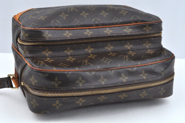 Authentic Louis Vuitton Monogram Nile Shoulder Cross Body Bag M45244 Junk L0320