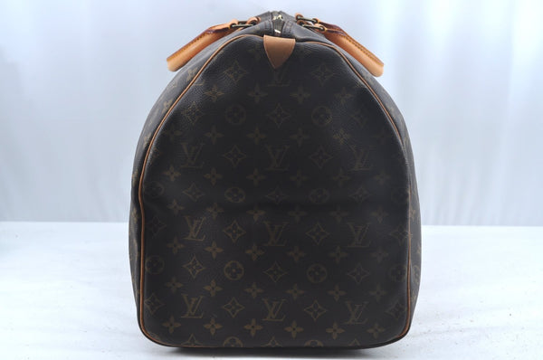 Authentic Louis Vuitton Monogram Keepall 60 Travel Boston Bag M41422 LV L0322